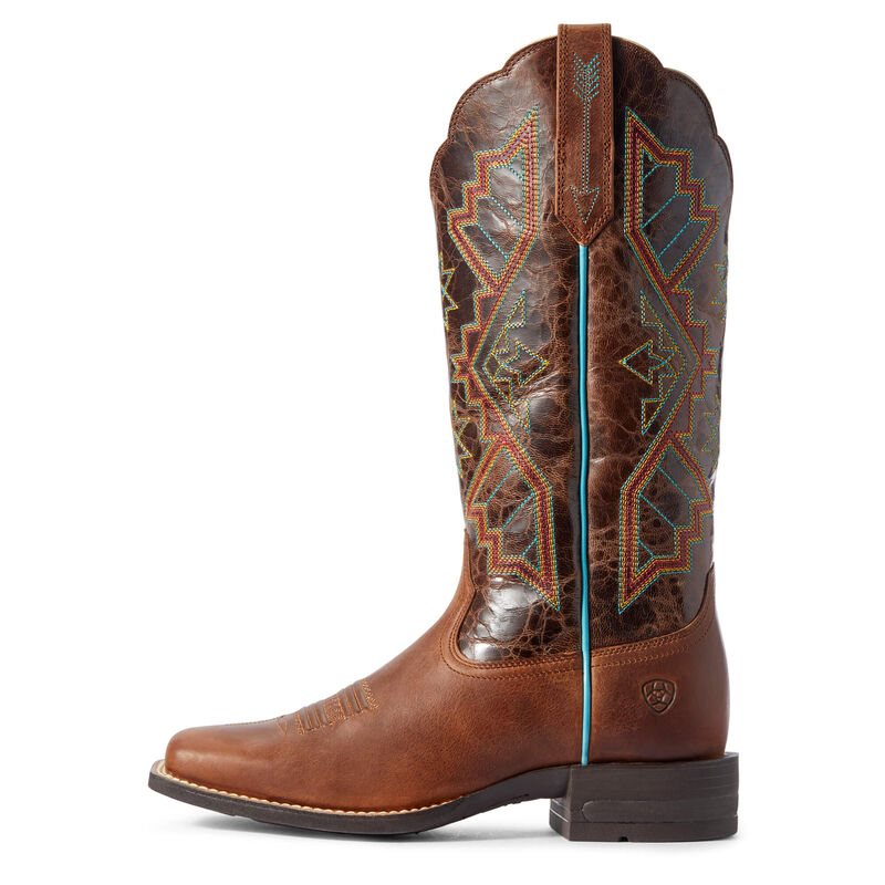 Ariat Western: Jackpot Botas Western Mujer - Marrones (AZYXM5017)